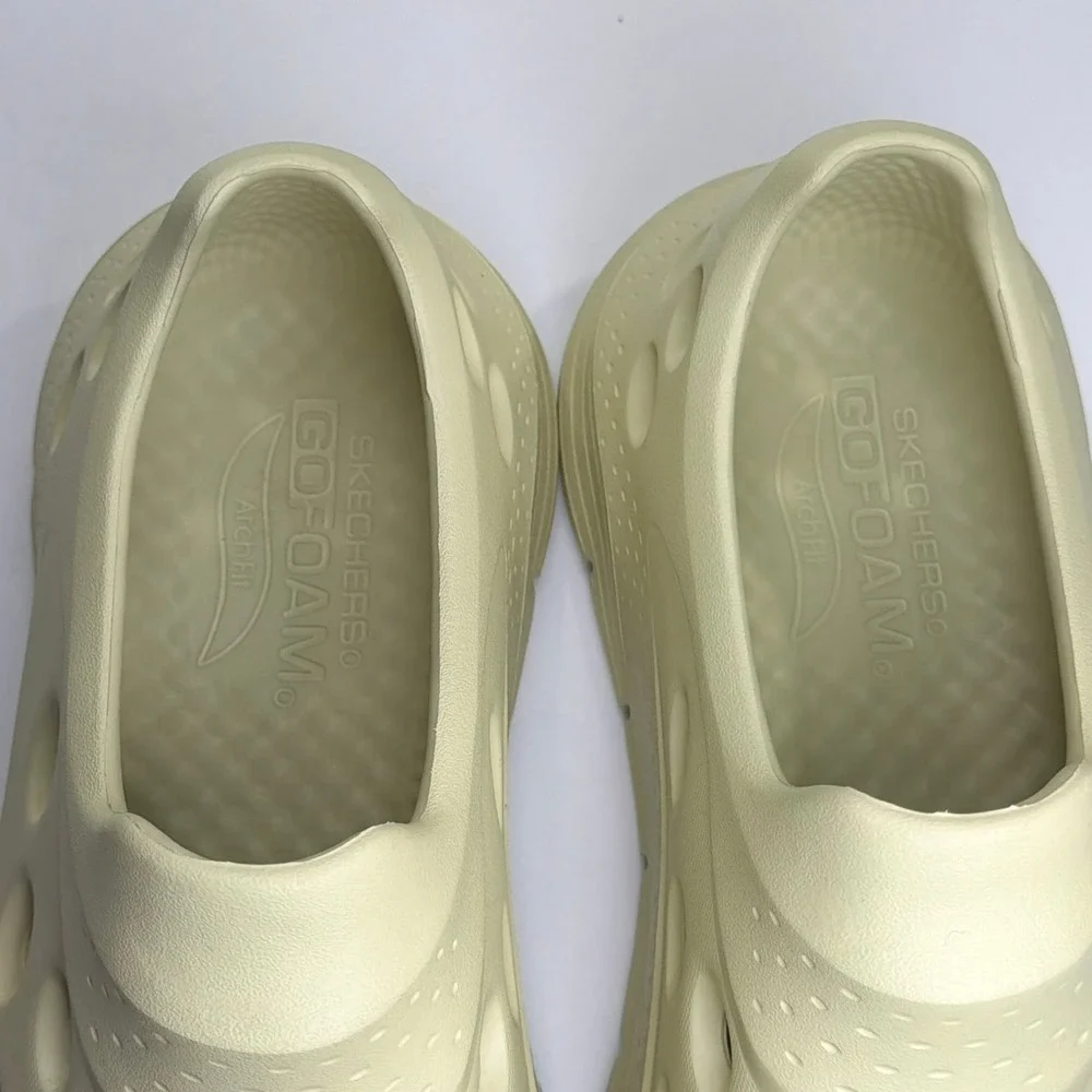 Skechers Arch Fit Go Foam Clog Men 12 Women 14 Sage Green Slip On Comfort Water‎
